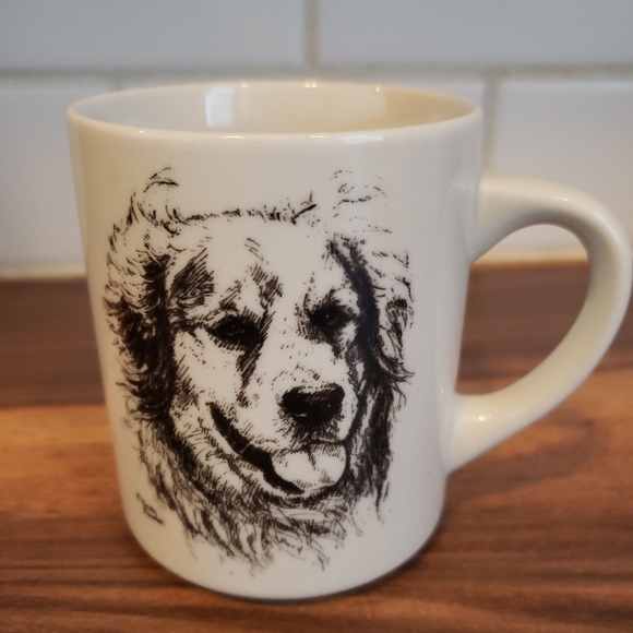 Vintage Cindy Farmer 1988 Ceramic Coffee Mug Retriever - Picture 2 of 5
